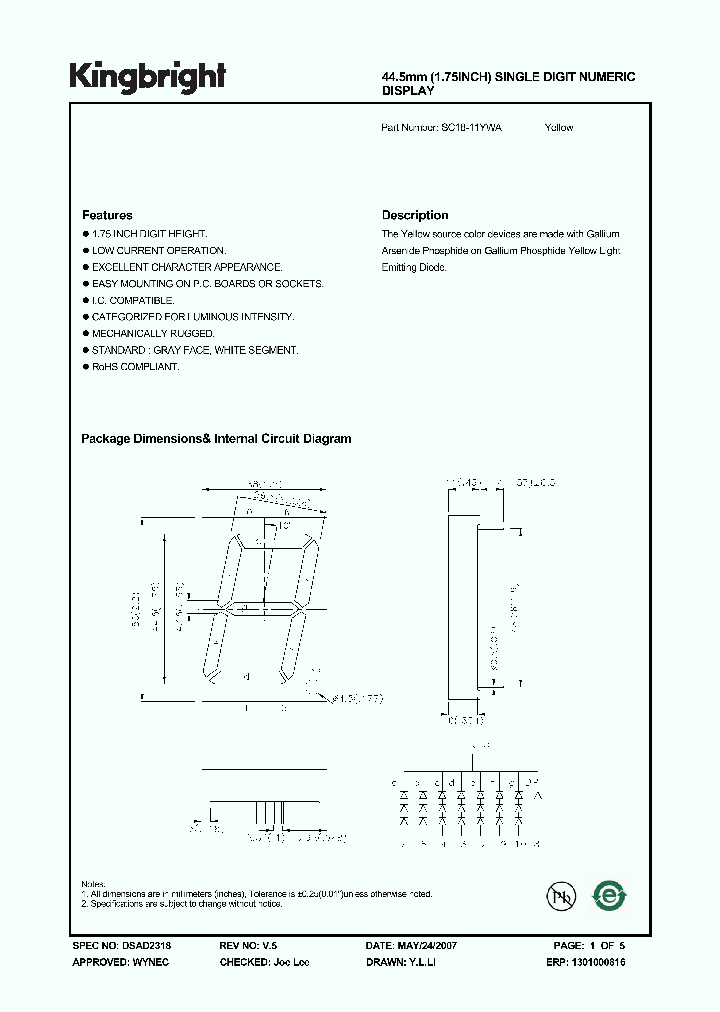 SC18-11YWA_4836438.PDF Datasheet