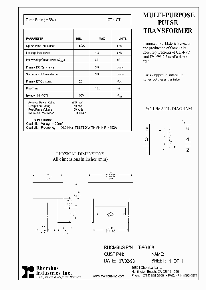 T-50109_4971584.PDF Datasheet