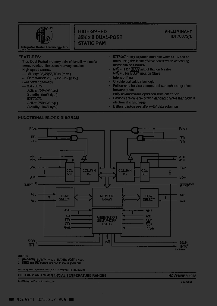 IDT7007L45PF_4994293.PDF Datasheet