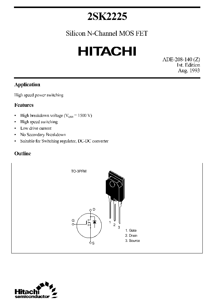 К2225 транзистор схема подключения