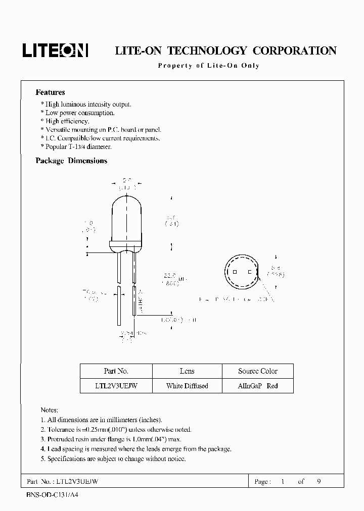 LTL2V3UEJW_5154196.PDF Datasheet