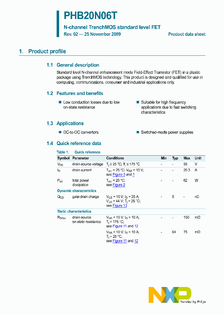 PHB20N06T_5172372.PDF Datasheet