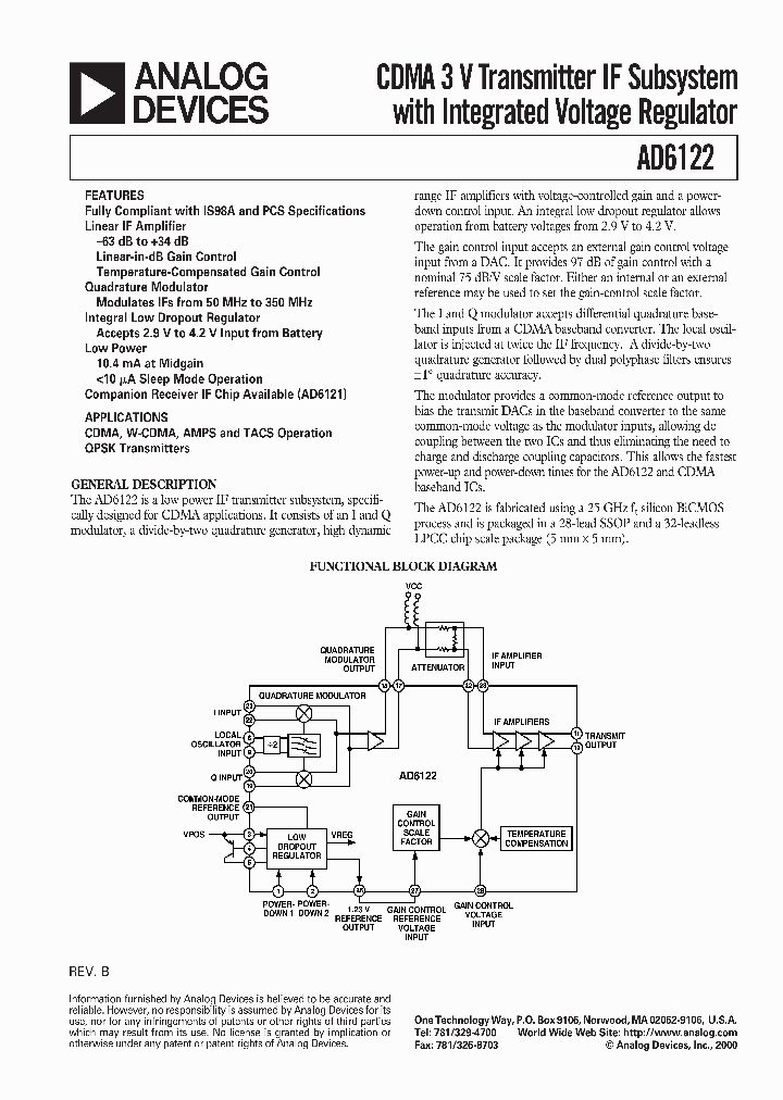 AD6122ACP_5179221.PDF Datasheet