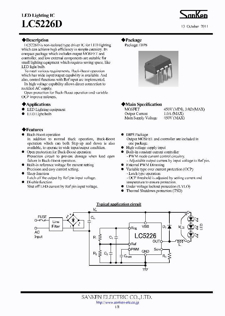 LC5226D_5260610.PDF Datasheet