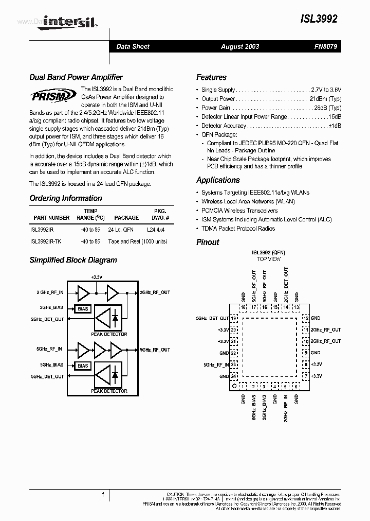 ISL3992_5361971.PDF Datasheet