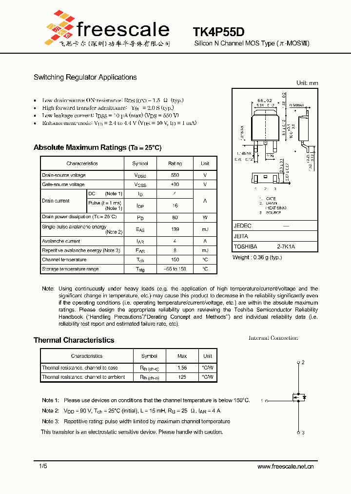 TK4P55D_5367975.PDF Datasheet