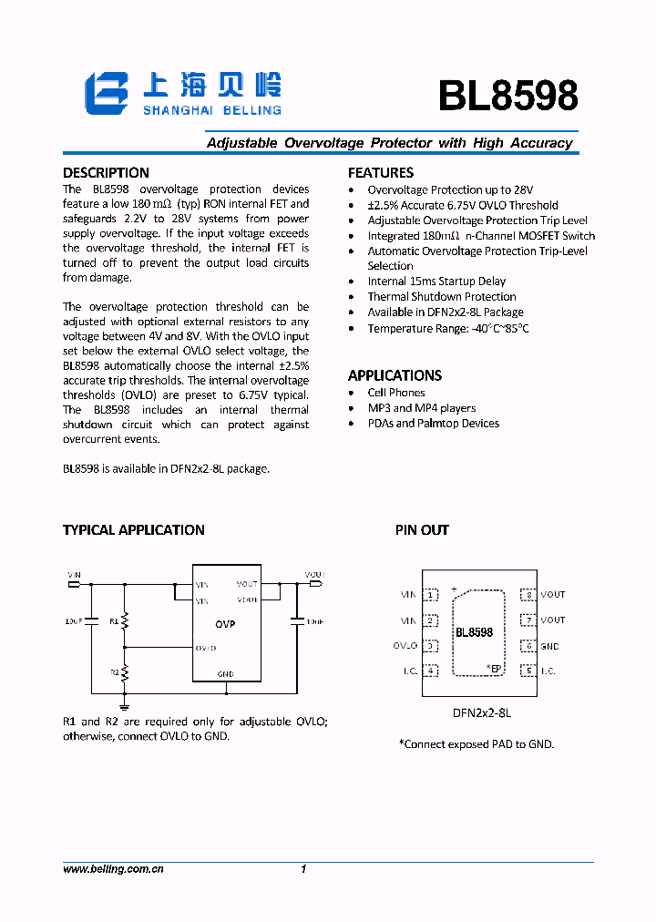 BL8598_5391884.PDF Datasheet