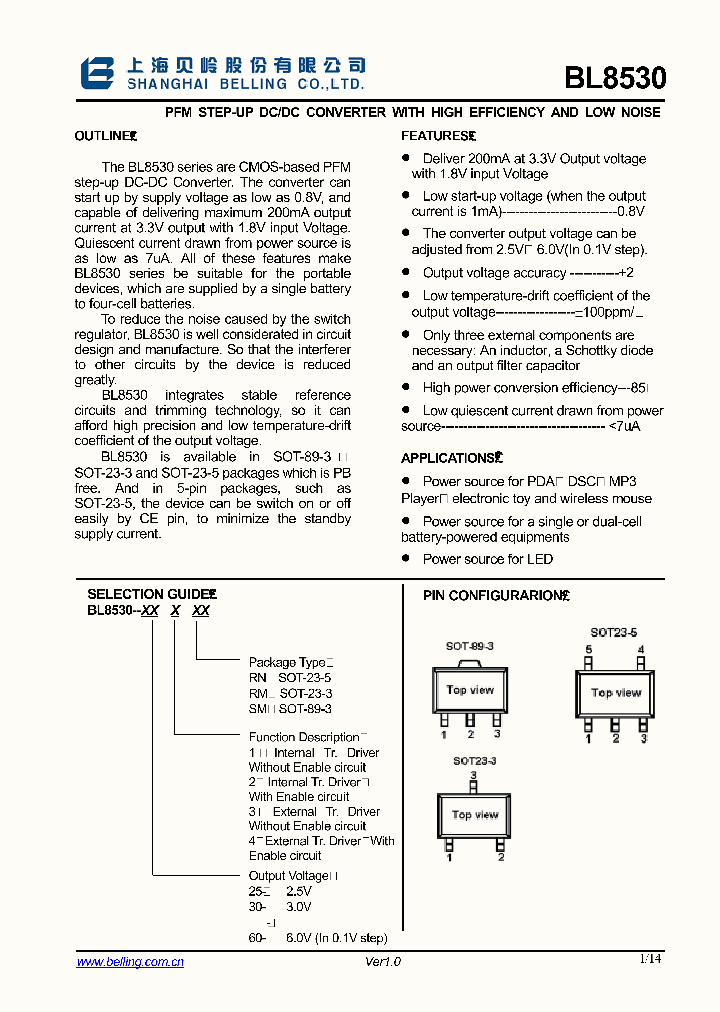 BL8530_5411353.PDF Datasheet