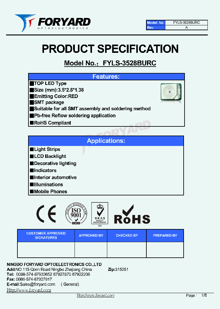 FYLS-3528BURC_5436775.PDF Datasheet