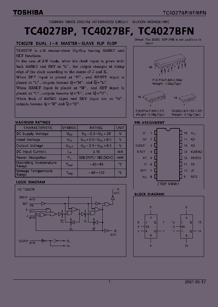 TC4027BFN_5582839.PDF Datasheet