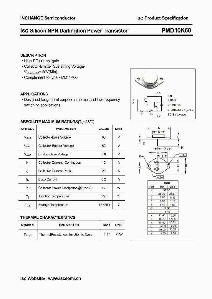 PMD10K60_5703761.PDF Datasheet