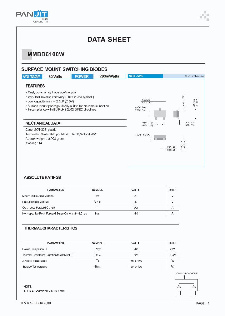 MMBD6100W09_5778982.PDF Datasheet