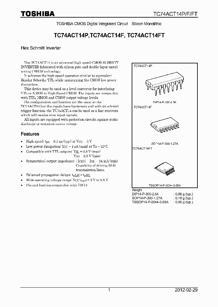 TC74ACT14FT12_5794884.PDF Datasheet