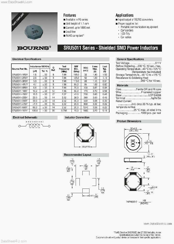 SRU5011_5796641.PDF Datasheet