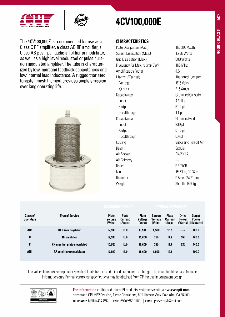 4CV100-000E_5886618.PDF Datasheet