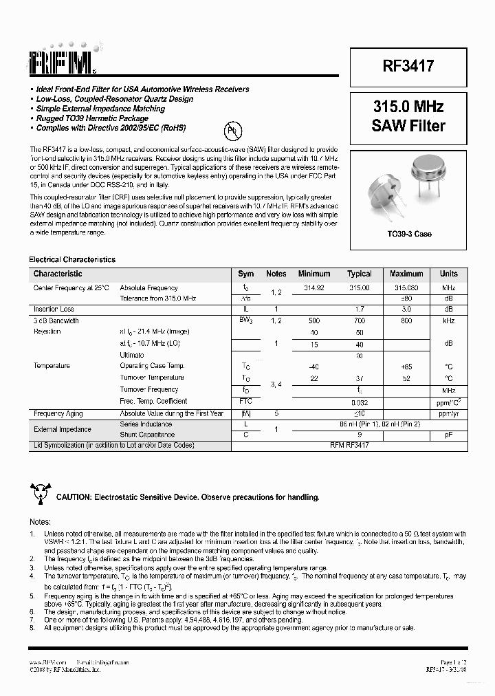 RF3417_5970164.PDF Datasheet