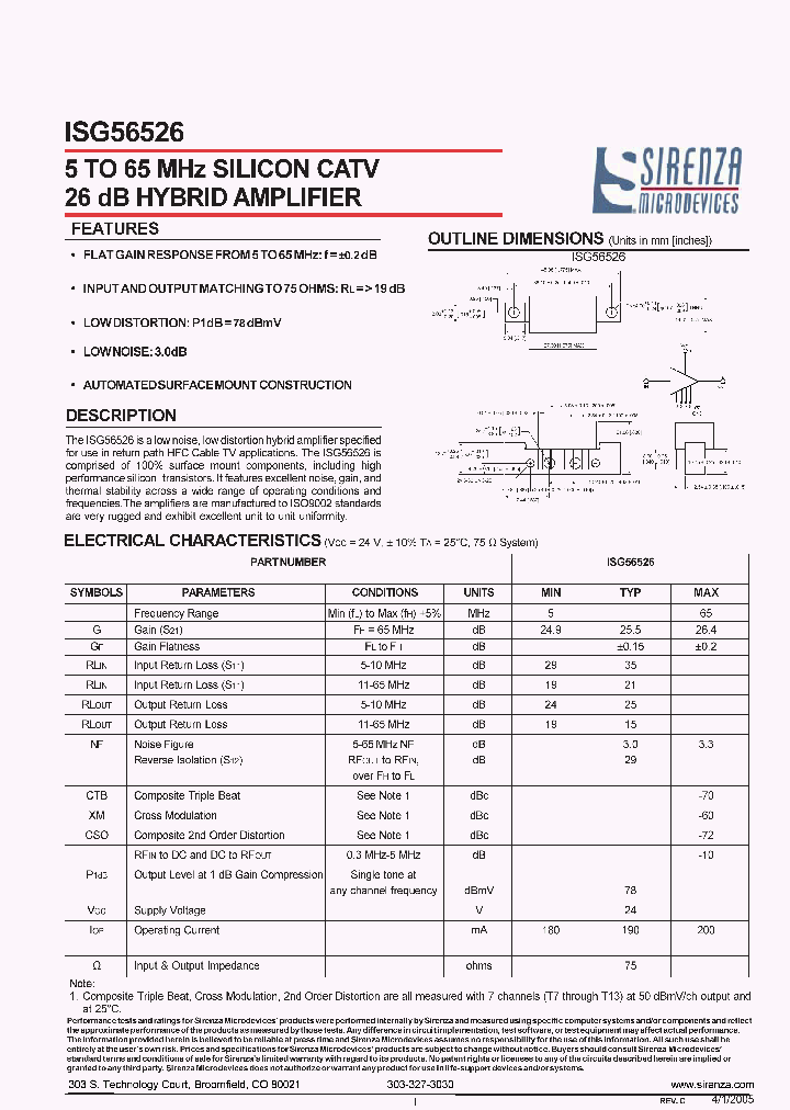 ISG56526_6011551.PDF Datasheet