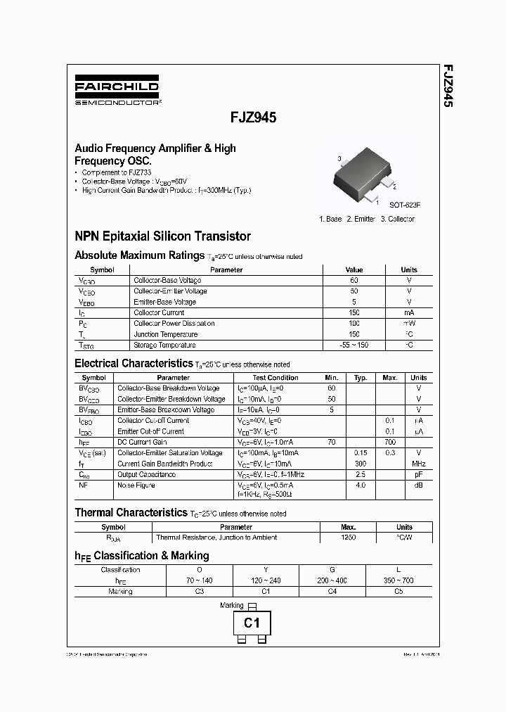 FJZ945LTF_6012749.PDF Datasheet