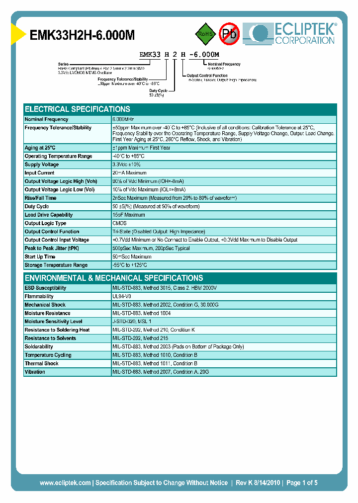 EMK33H2H-6000M_6018084.PDF Datasheet