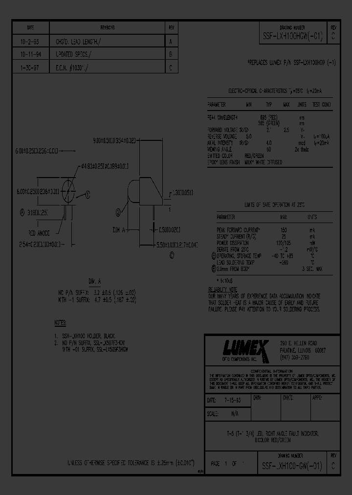 SSF-LXH100HGW-01_6088879.PDF Datasheet
