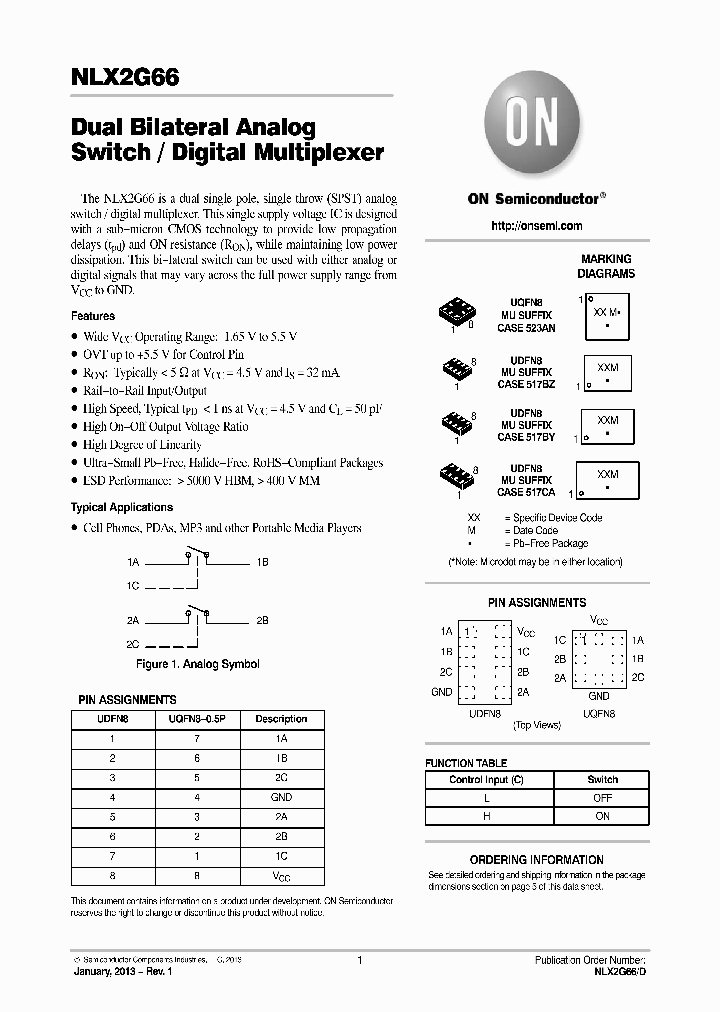 NLX2G66FMUTCG_6410646.PDF Datasheet