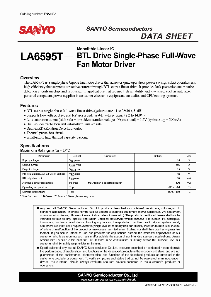 LA6595T_6568508.PDF Datasheet