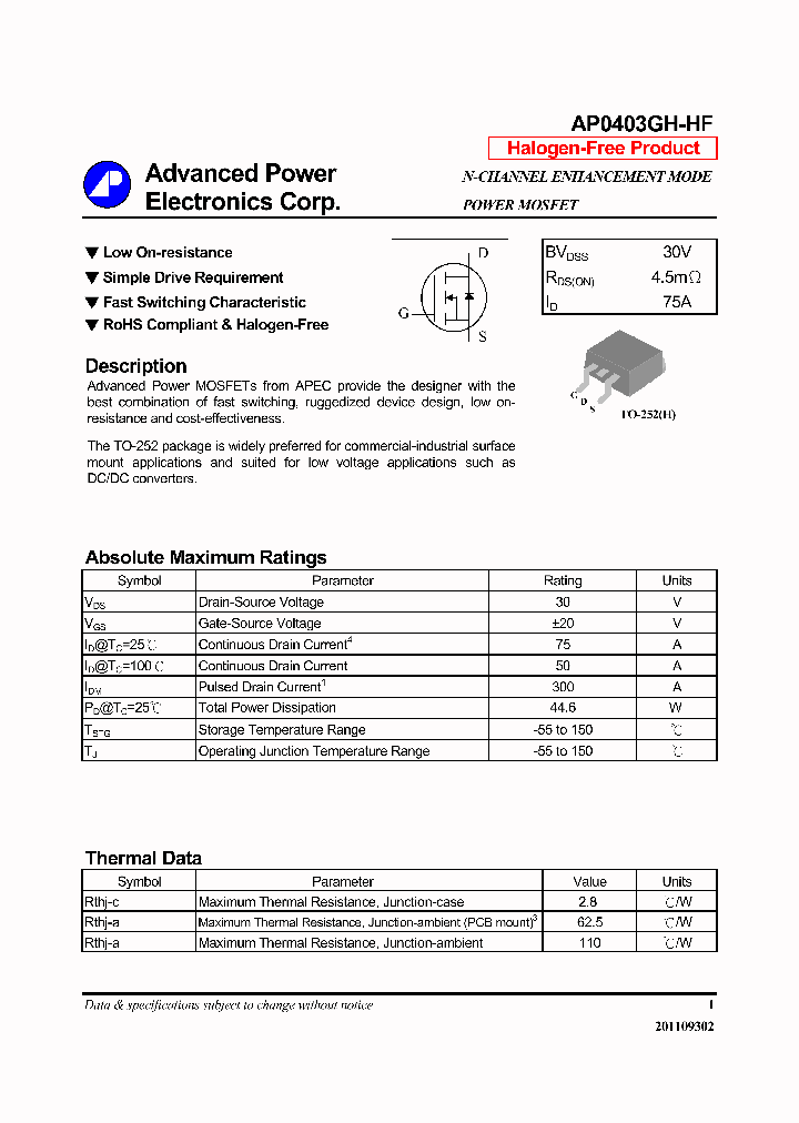 AP0403GH-HF_6931360.PDF Datasheet