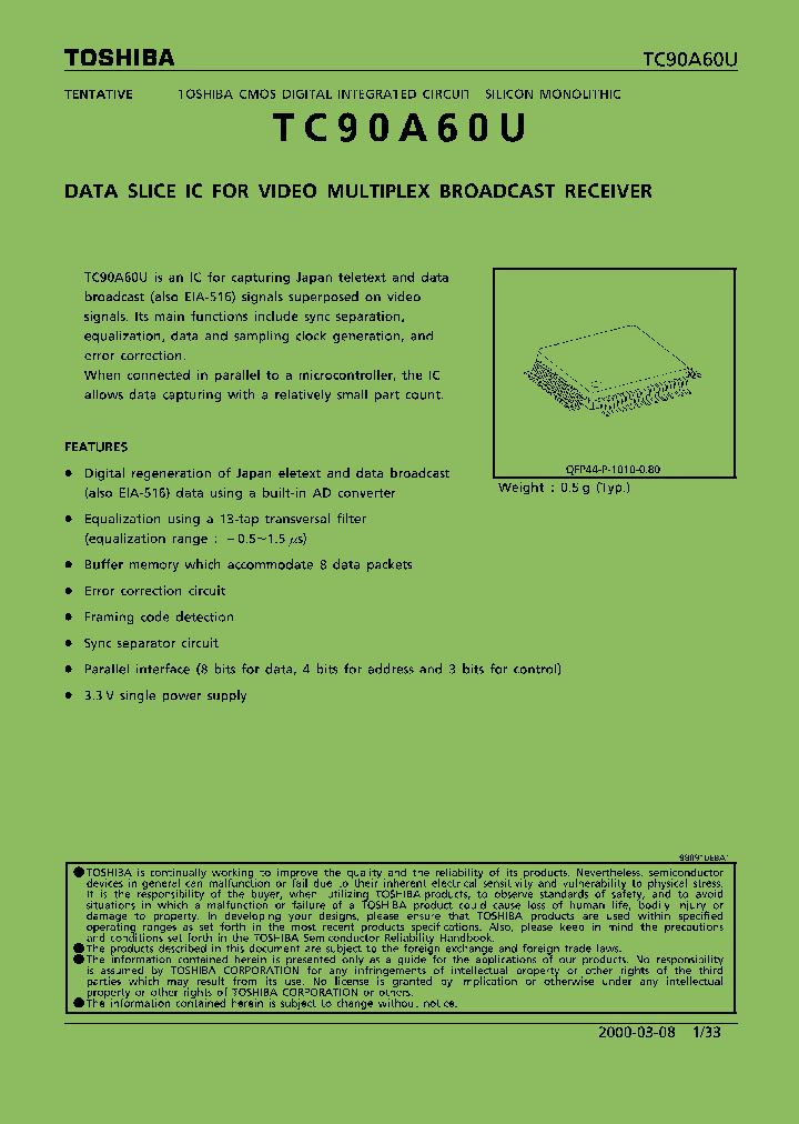TC90A60U_6730628.PDF Datasheet