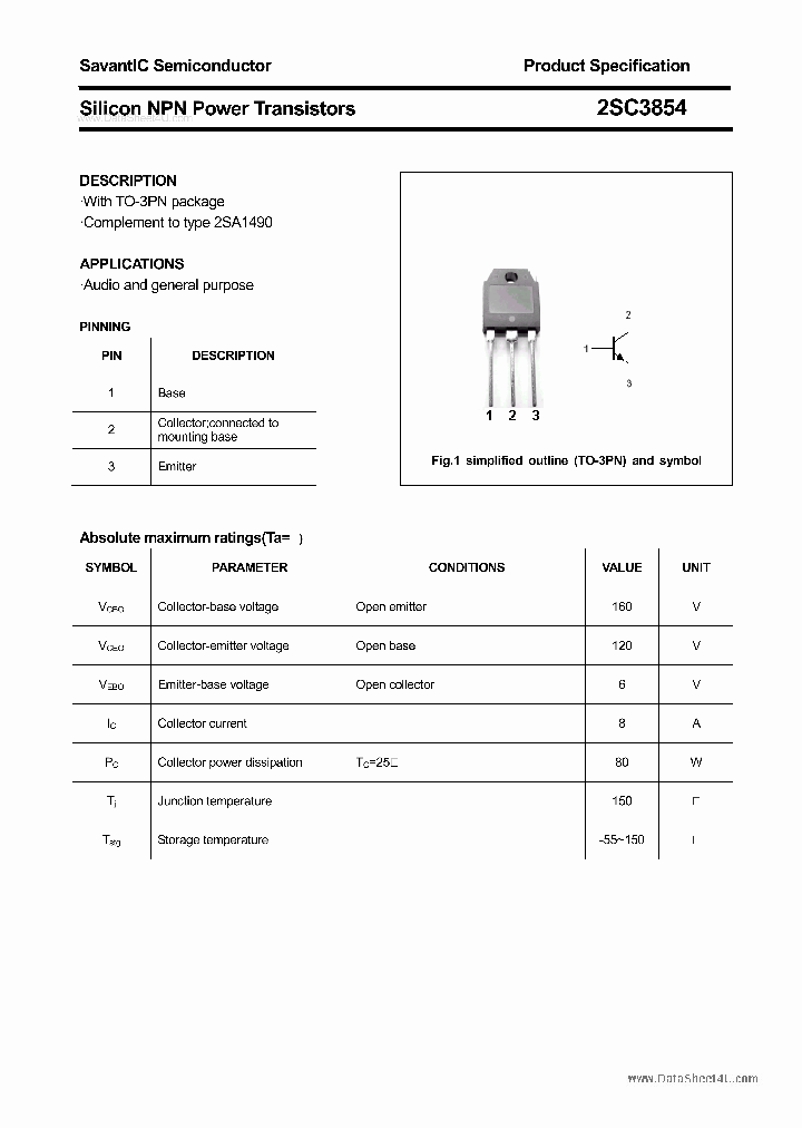 2SC3854_6943121.PDF Datasheet