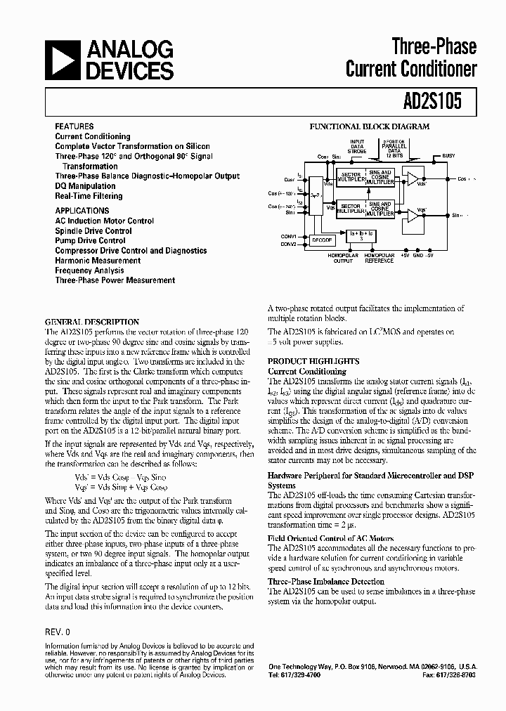 AD2S105_6870265.PDF Datasheet