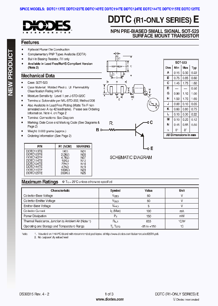 DDTC123TE-13_6877837.PDF Datasheet