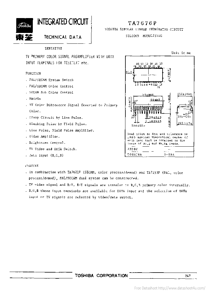 TA7676P_6971688.PDF Datasheet