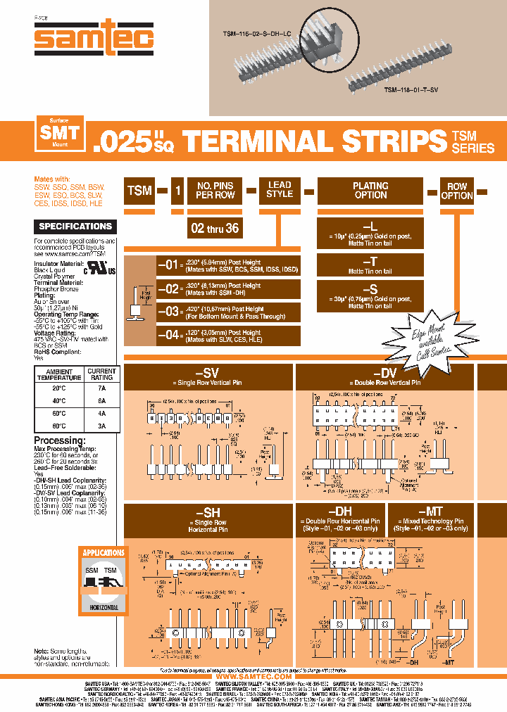 TSM-105-01-S-DH-A_7069895.PDF Datasheet
