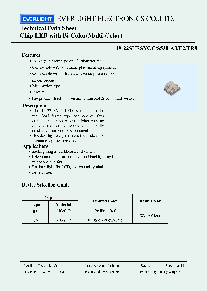 19-22SURSYGC13_7123135.PDF Datasheet