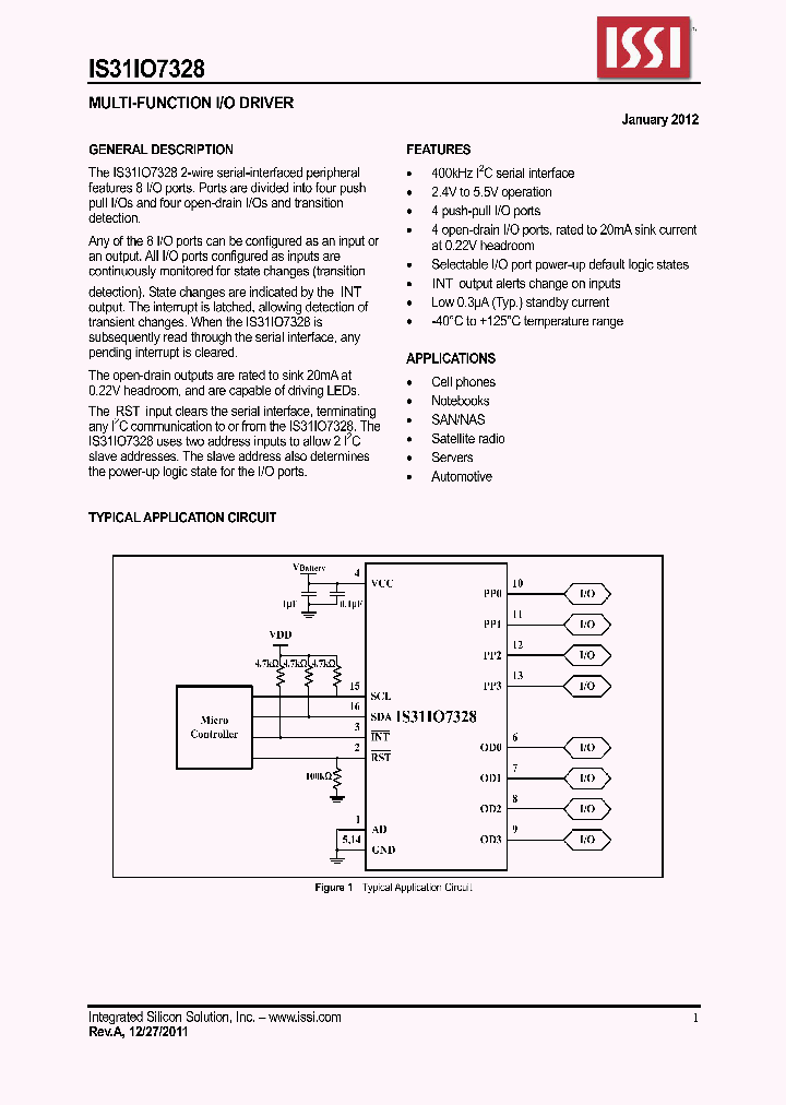 IS31IO7328_7225434.PDF Datasheet