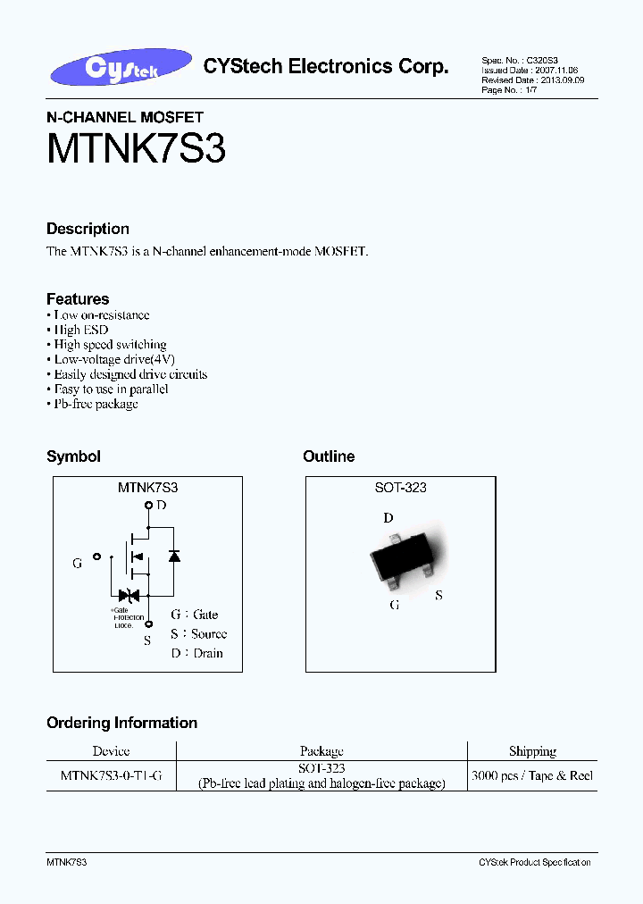 MTNK7S3_7233638.PDF Datasheet