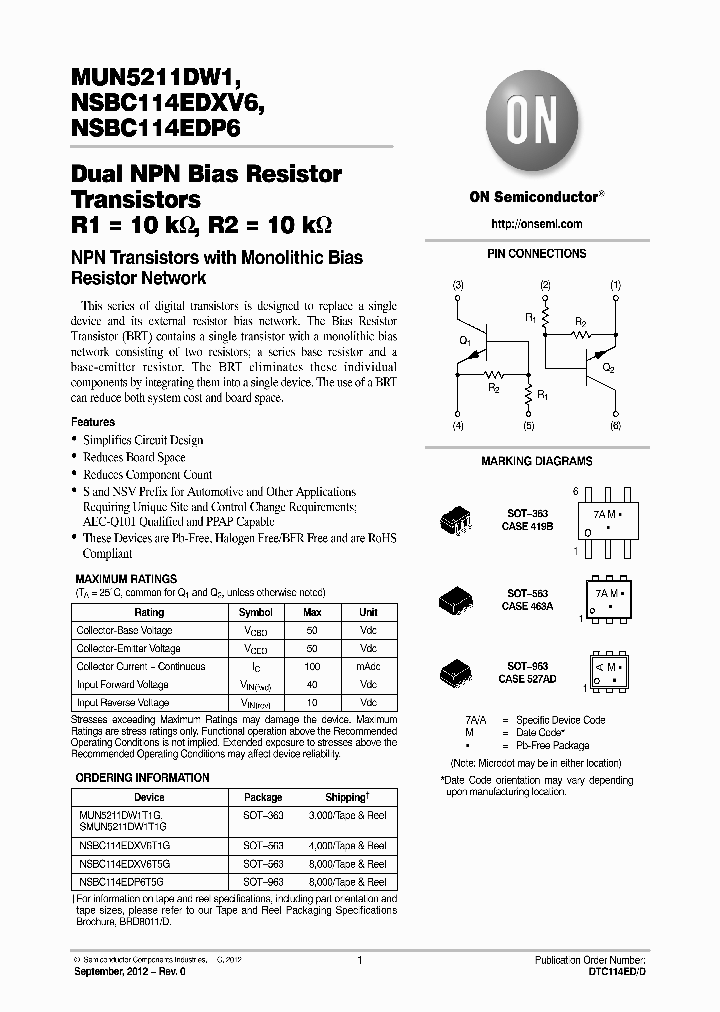 SMUN5211DW1T1G_7235089.PDF Datasheet