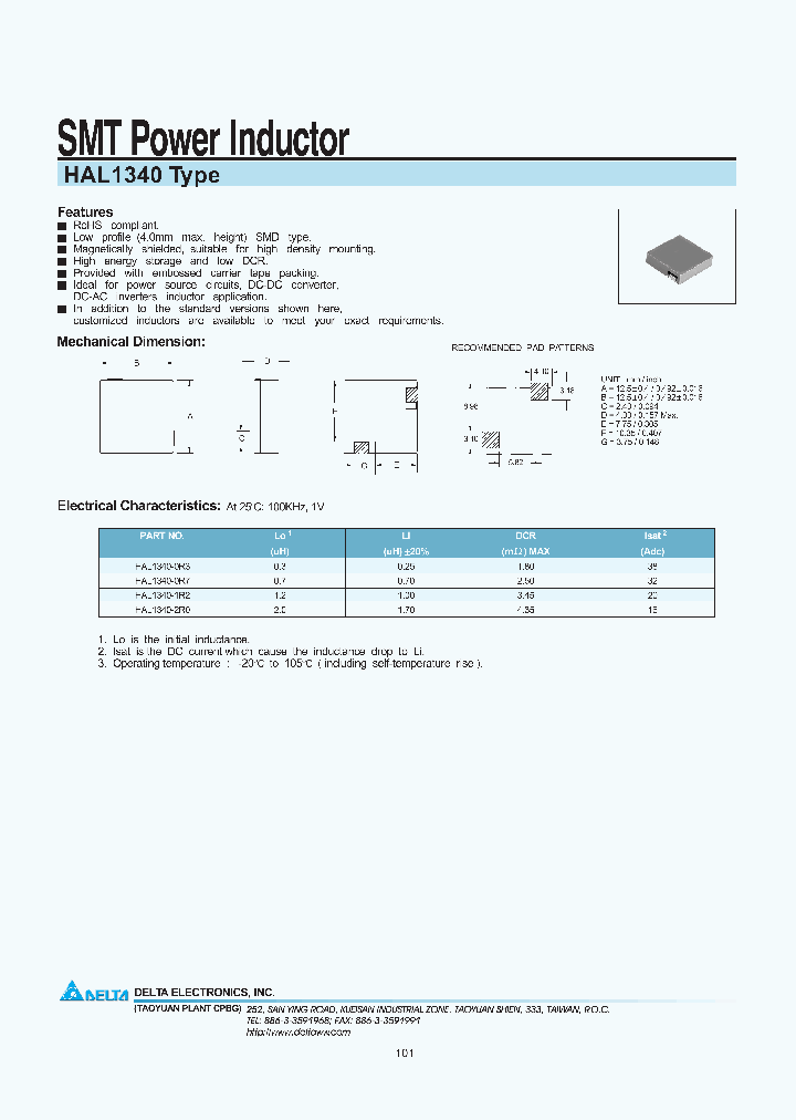 HAL1340_7256716.PDF Datasheet