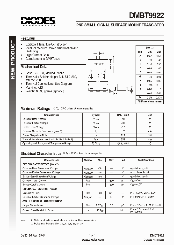 DMBT9922-7_7260577.PDF Datasheet