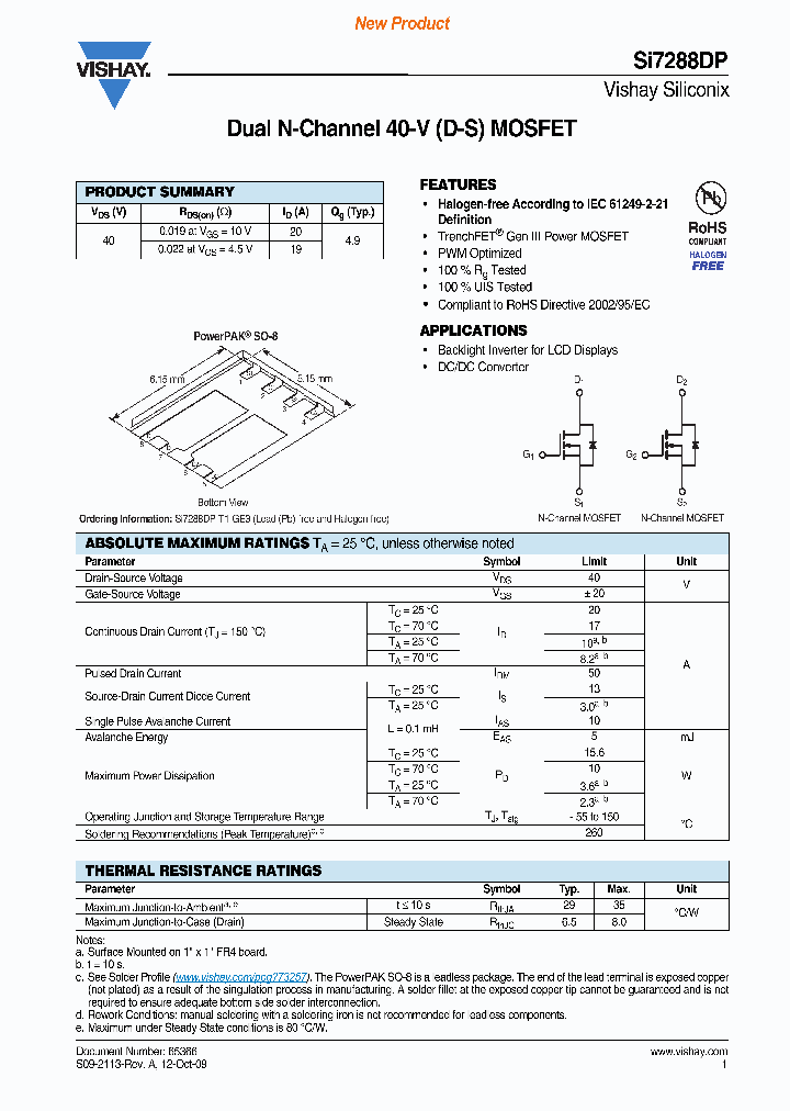 SI7288DP-T1-GE3_7284264.PDF Datasheet