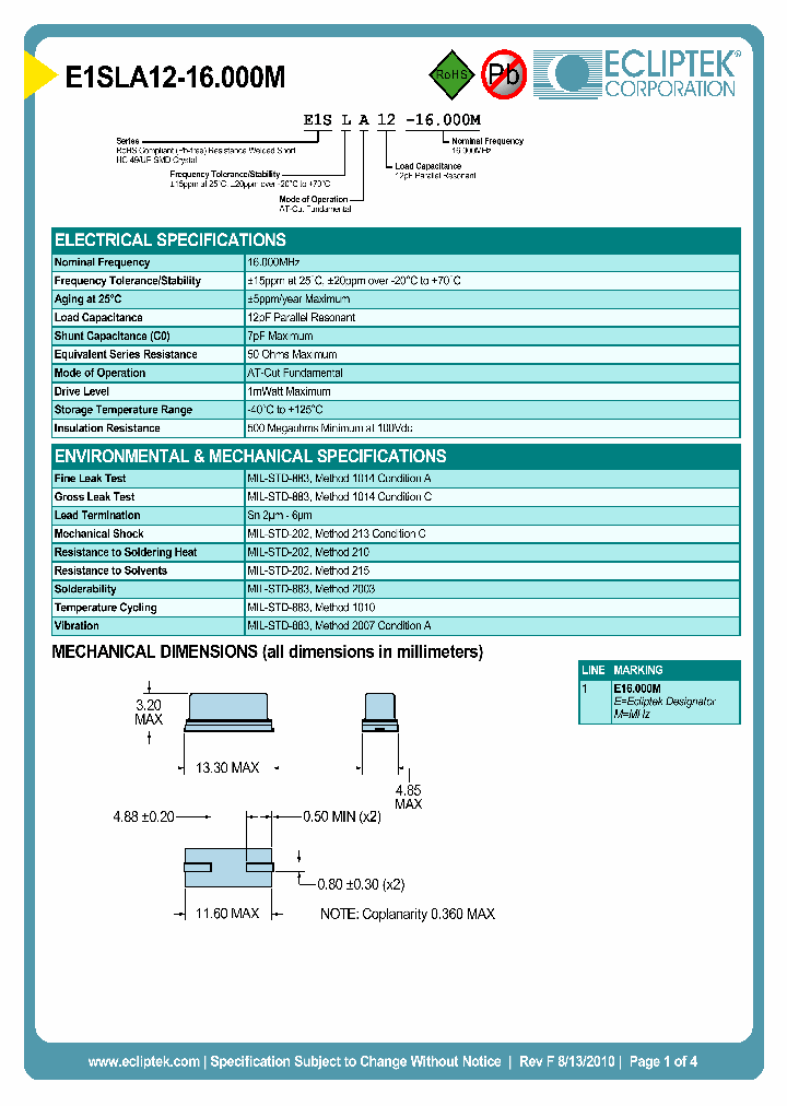 E1SLA12-16000M_7349306.PDF Datasheet