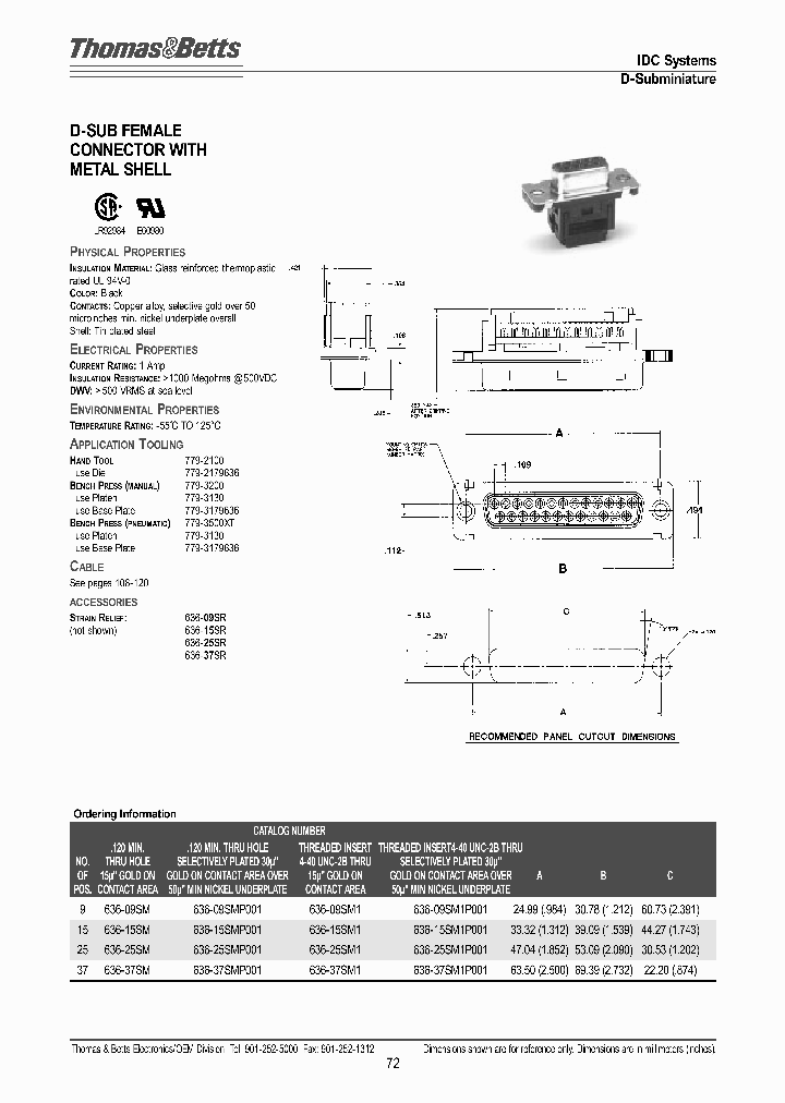 636-25SMP001_7476760.PDF Datasheet