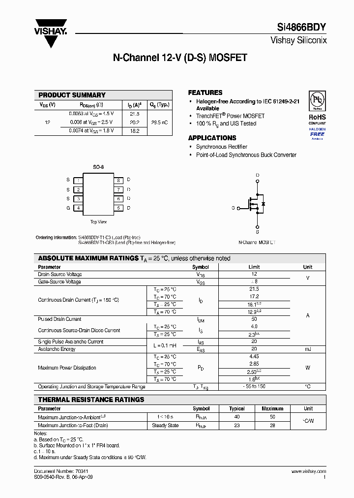 SI4866BDY_7514575.PDF Datasheet