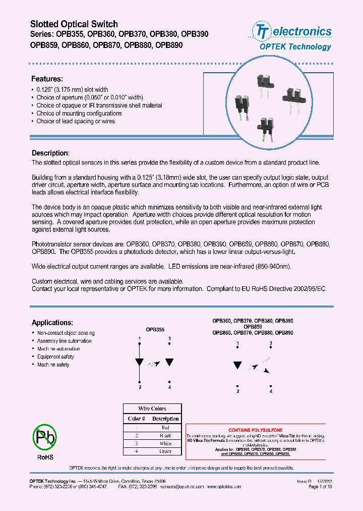 OPB859_7528020.PDF Datasheet