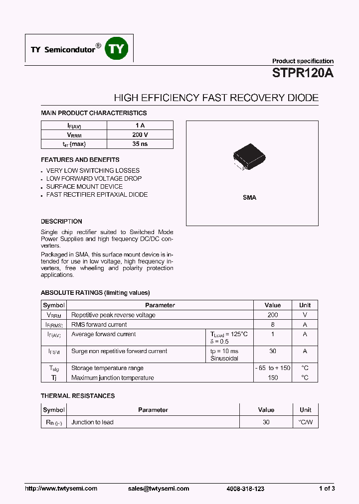 STPR120A_7532356.PDF Datasheet