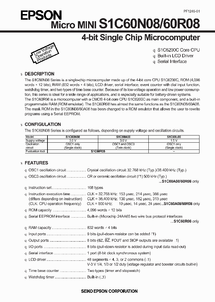 S1C60A08_7544954.PDF Datasheet