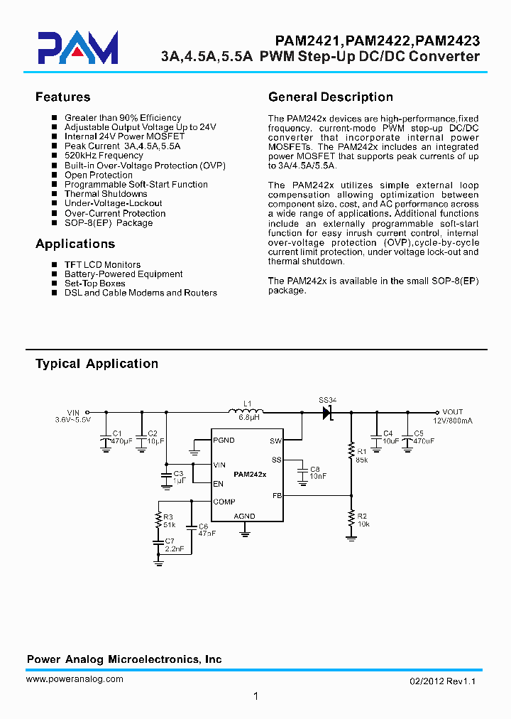 PAM2421_7554714.PDF Datasheet