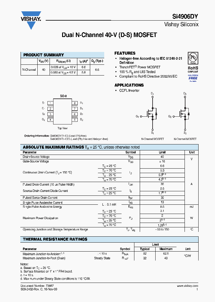 SI4906DY_7578698.PDF Datasheet