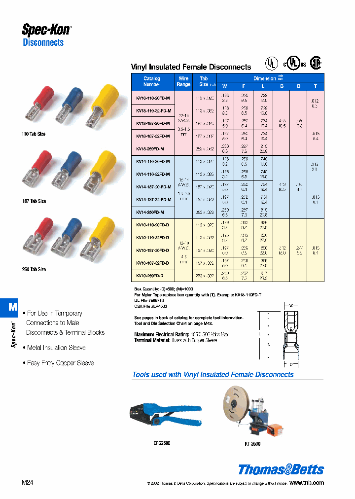 KV10-110-20FD-D_7606566.PDF Datasheet