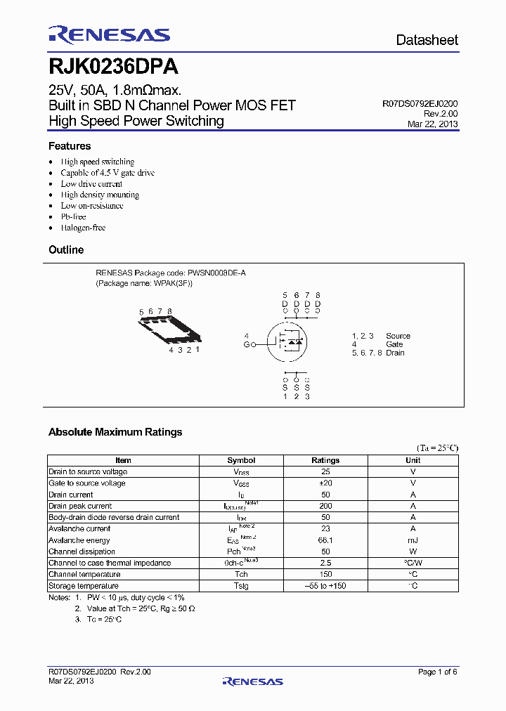 RJK0236DPA_7618508.PDF Datasheet